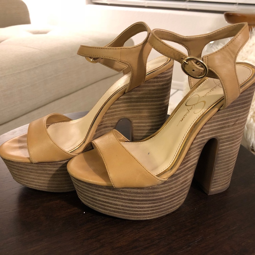 Jessica Simpson Whirl Platform Dress Sandal